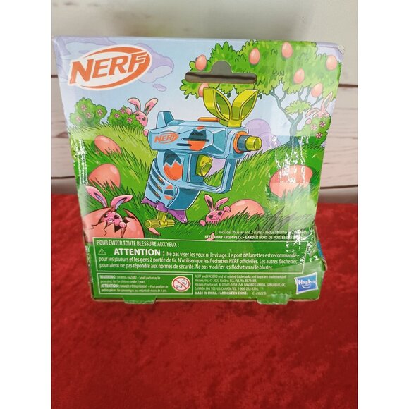 Nerf‎ Egg Hunt Blaster Toy Gun For Kids 8+ - Picture 2 of 7